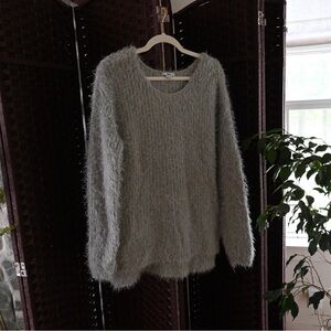 cozy eyelash sweater